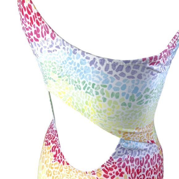 Onia Swimsuit Women Size M Pastel Animal Print One Piece - Picture 11 of 11